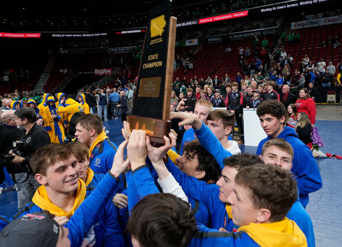 Don Bosco won the Class 1A state title in 2023. (Photo by Matthew Putney)